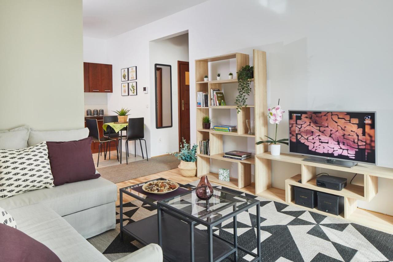Zoliborz Green Garden Apartment Варшава Экстерьер фото