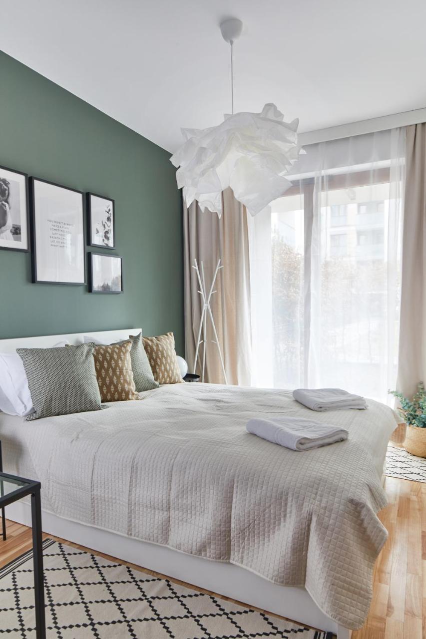 Zoliborz Green Garden Apartment Варшава Экстерьер фото